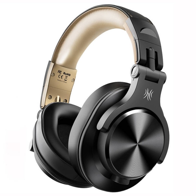 OneOdio Fusion A70 Dourado/Preto - Auscultadores Bluetooth - Item