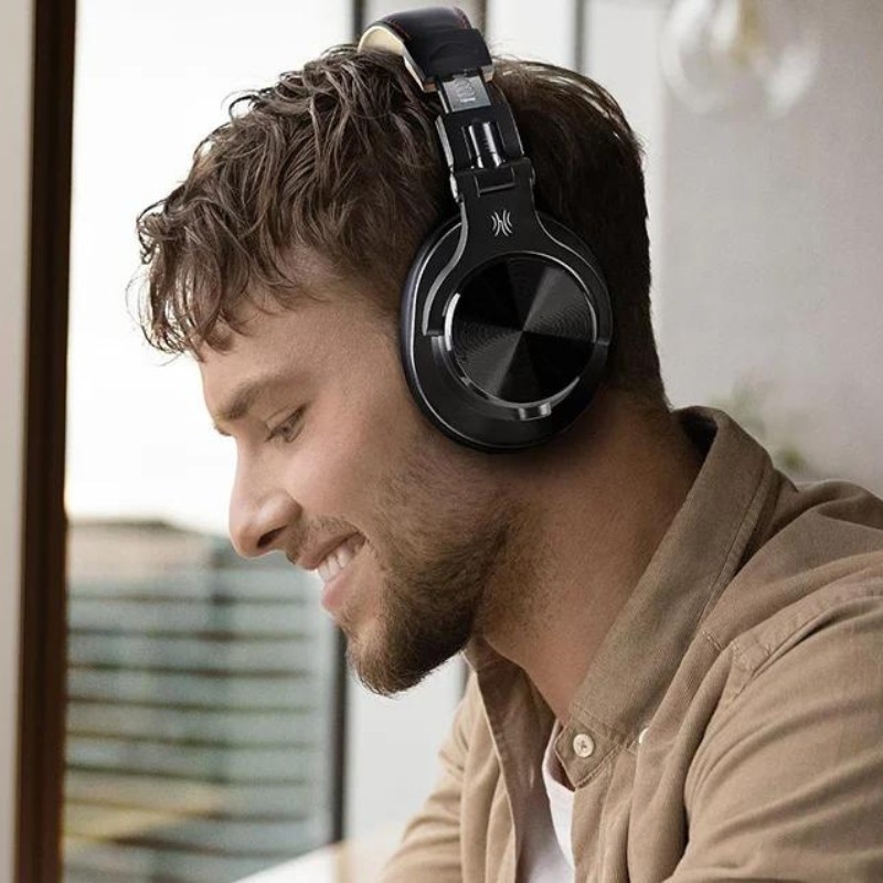 OneOdio Fusion A70 Dourado/Preto - Auscultadores Bluetooth - Item3