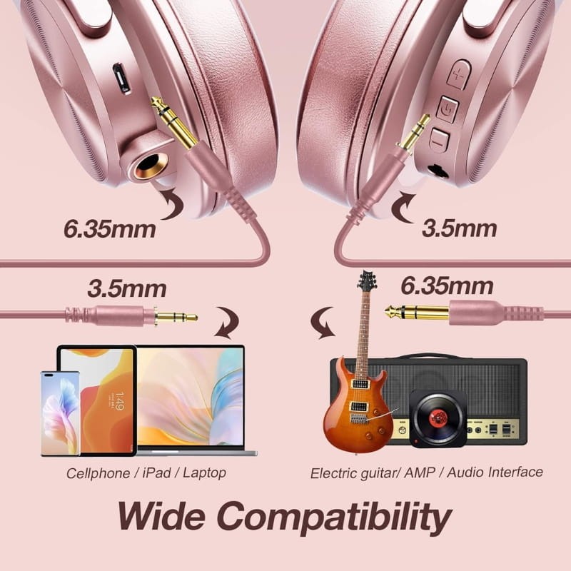 OneOdio Fusion A70 Rosa - Auriculares Bluetooth - Ítem3