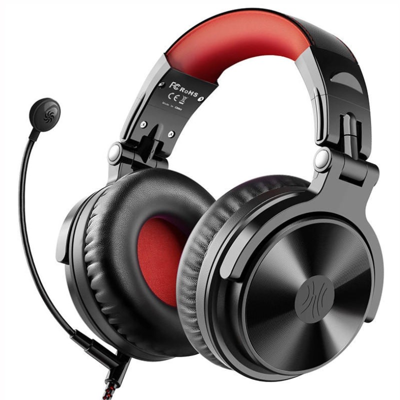 OneOdio Pro M Vermelho/Preto - Auscultadores Bluetooth - Item