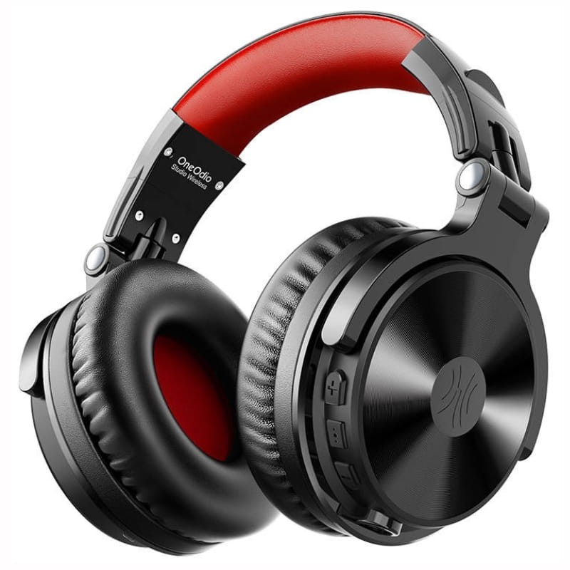 OneOdio Pro M Vermelho/Preto - Auscultadores Bluetooth - Item1