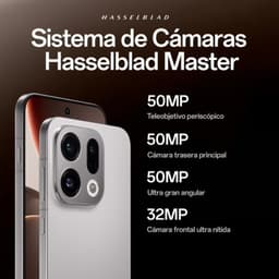 Oppo Find X9 5G Gris Titane, dos mat élégant avec module photo carré Hasselblad: triple capteur 50MP et caméra frontale 32MP, écran bord à bord lumineux