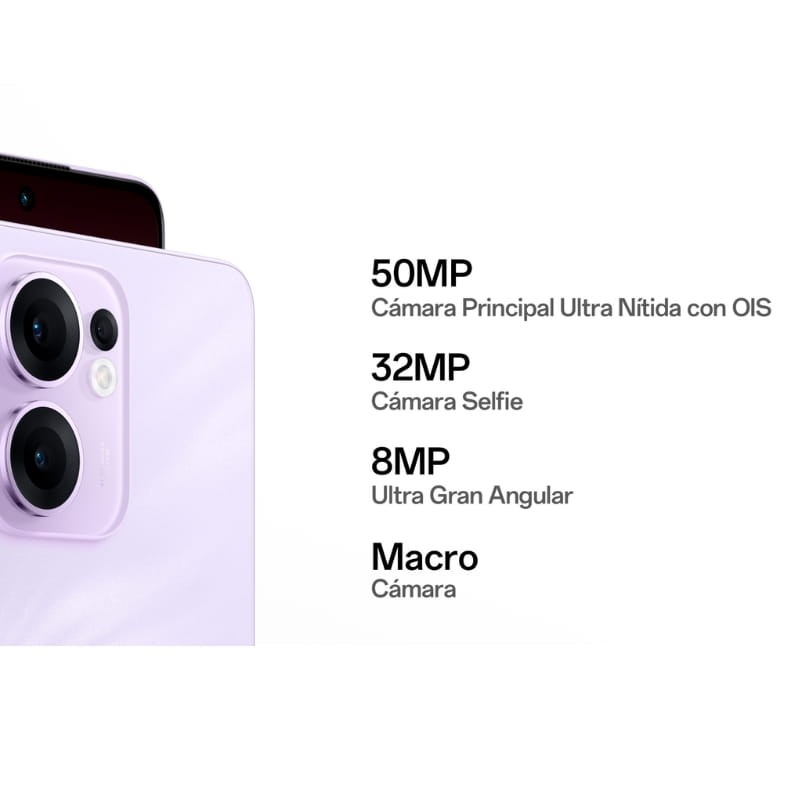 Oppo Reno13 F 5G 8GB/256GB Gris - Teléfono Móvil - Ítem8