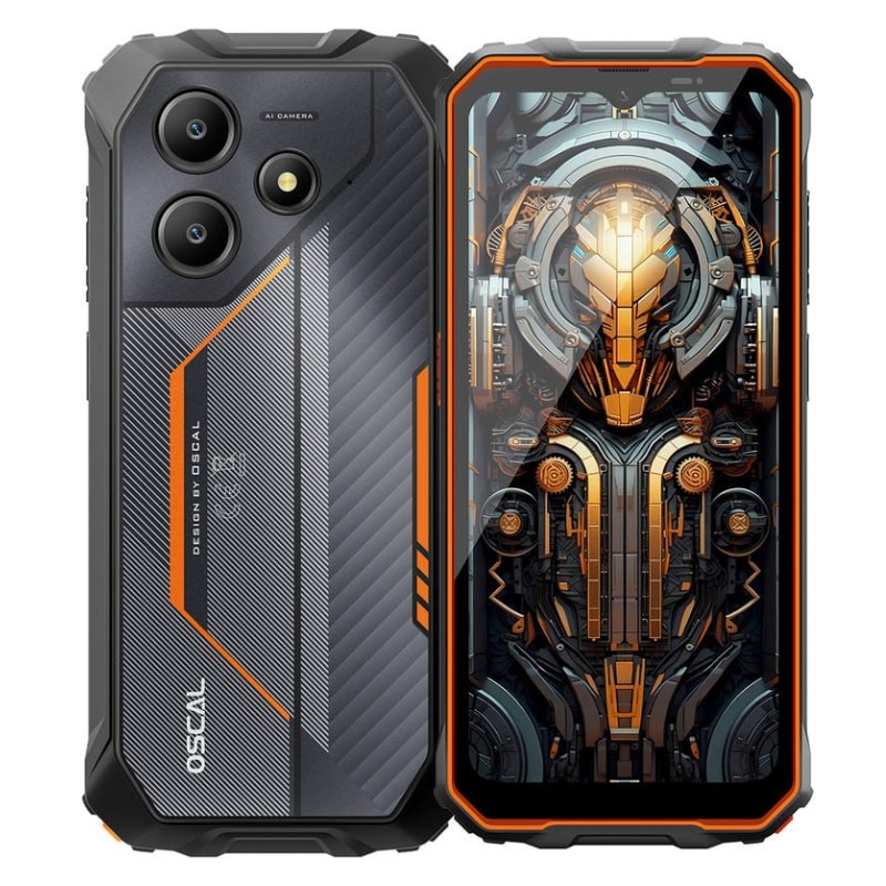 Oscal Marine 2 8GB/256GB Laranja Rugged - Item