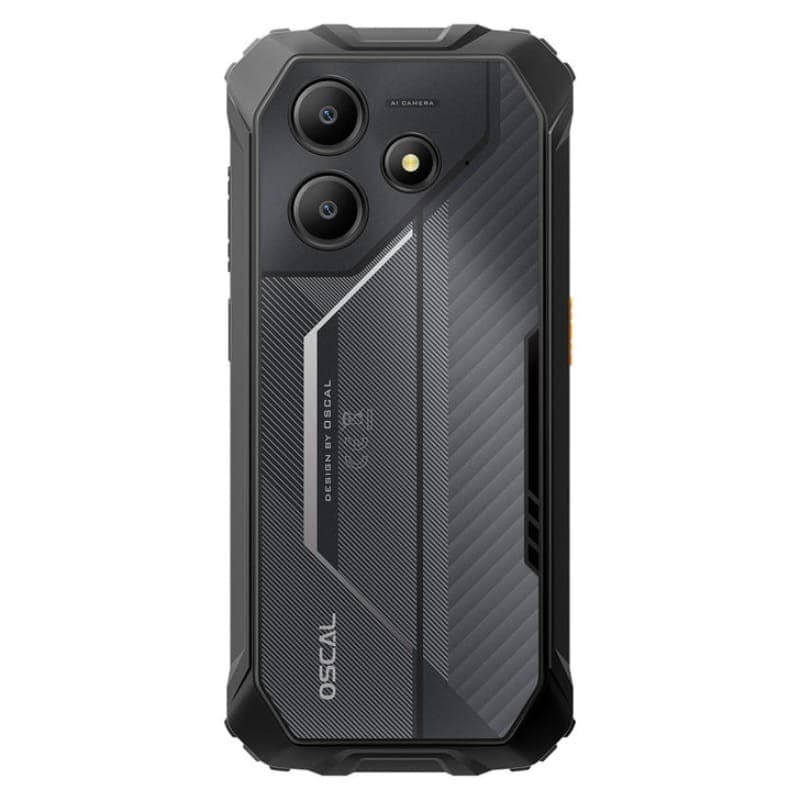 Oscal Marine 2 4GB/64GB Preto Rugged - vista traseira