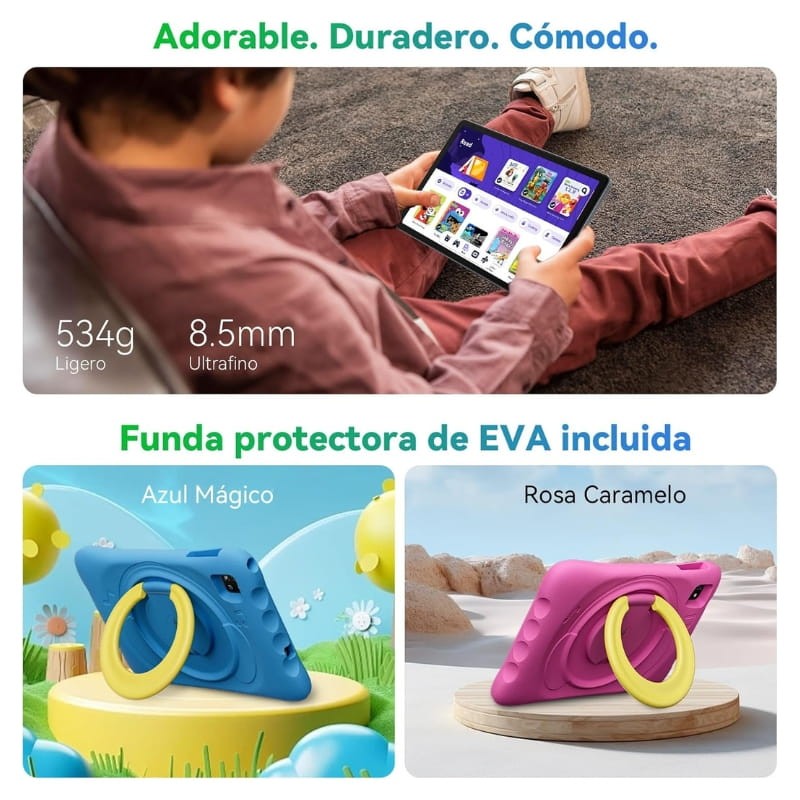 Oscal Pad 60 Kids 10,1 4GB/128GB WiFi Azul - Ítem8