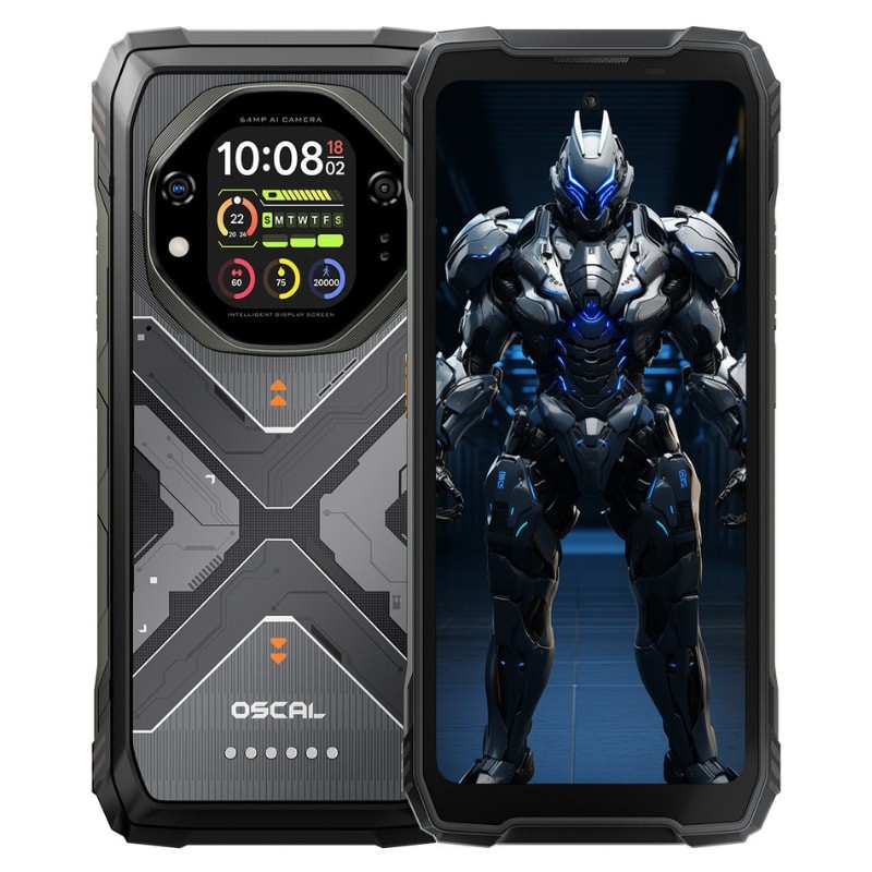 Oscal Tank 1 5G 12GB/256GB Preto Rugged - Item