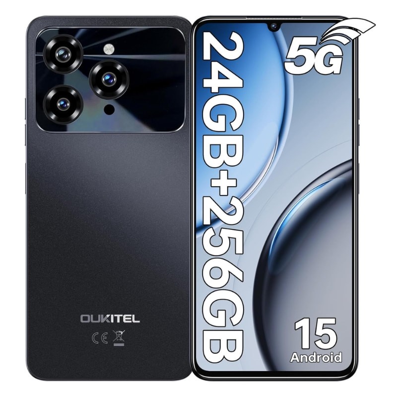 Oukitel C6 5G 8GB/256GB Dual SIM Preto - Item