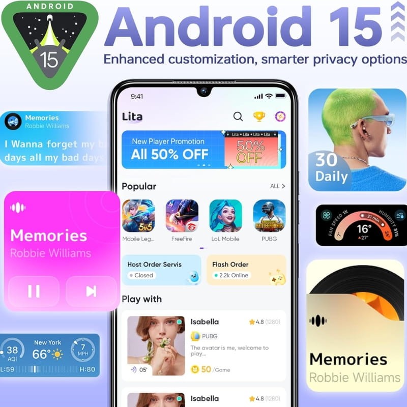 Oukitel C6 5G 8GB/256GB Dual SIM Verde - Item6