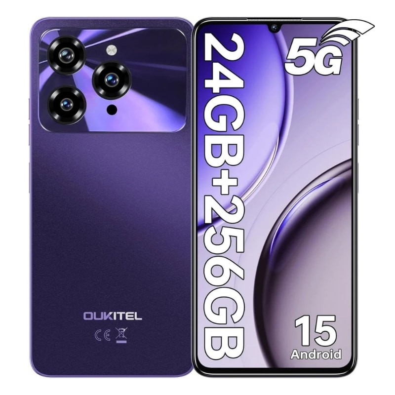 Oukitel C6 5G 8GB/256GB Dual SIM Roxo - Item