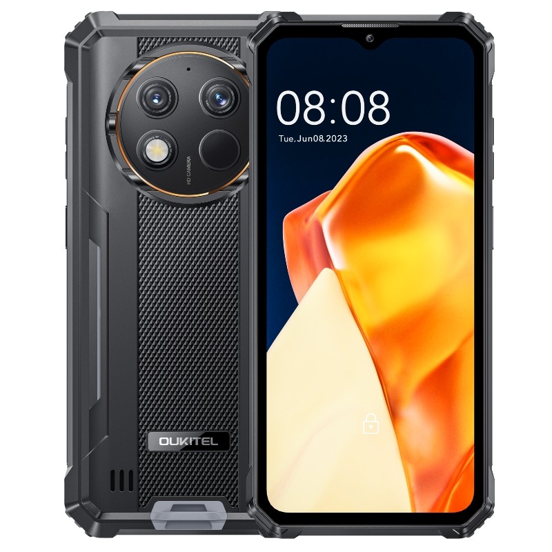 Oukitel G1 6GB/256GB Preto - Telemóvel robusto - Item