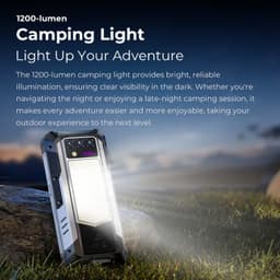 Oukitel WP100 5G 12GB/512GB Rugged - linterna integrada