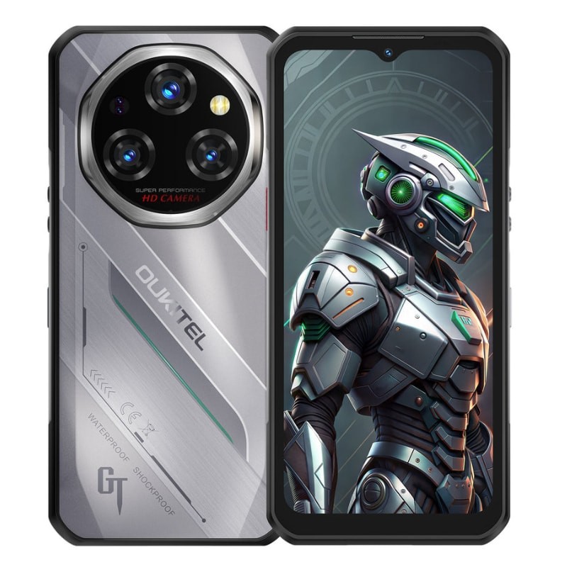 Oukitel WP62 5G 16 Go/512 Go Gris Rugged - Ítem