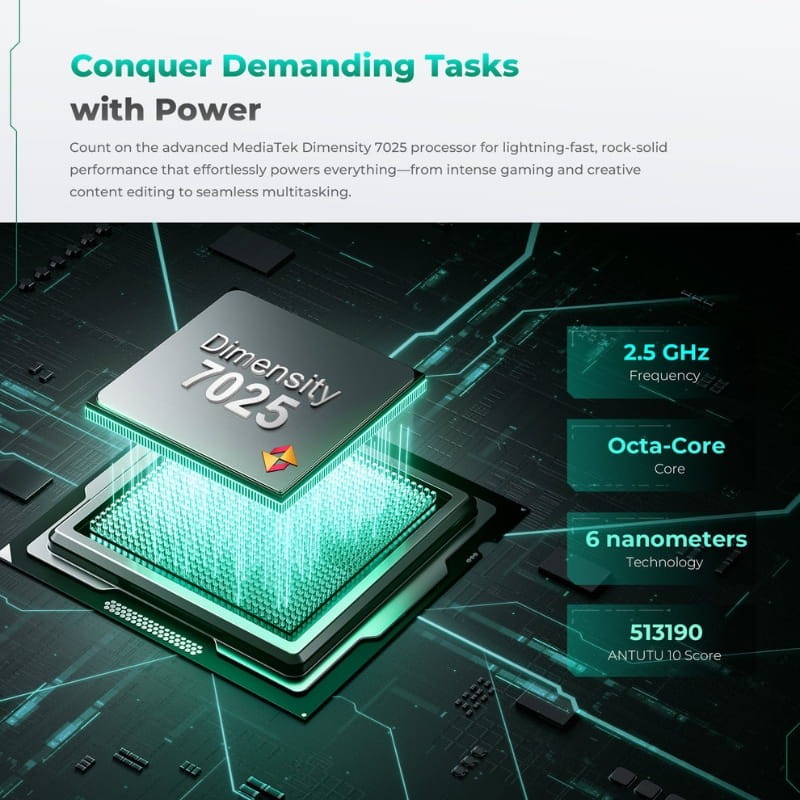 Oukitel WP62 5G 16Go/512Go Noir Robuste - Ítem3