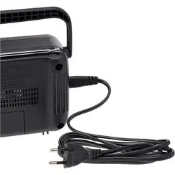 Panasonic RF-2400D AM/FM Preto - cabo de ligação