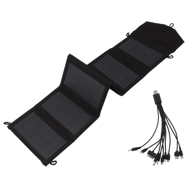 Panel Solar Portátil USB 20W - Ítem