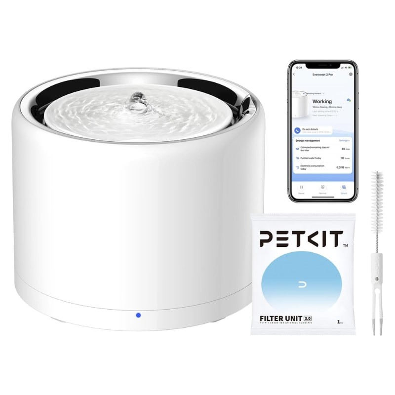 Petkit Eversweet 3 Pro UVC Smart Pet Silent Pump Blanco - Bebedero para animales de compañía - Ítem