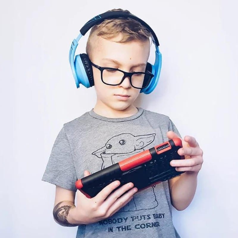 PowerLocus P1 Kids Bleu/Noir - Casques sans fil pour enfants - Ítem6