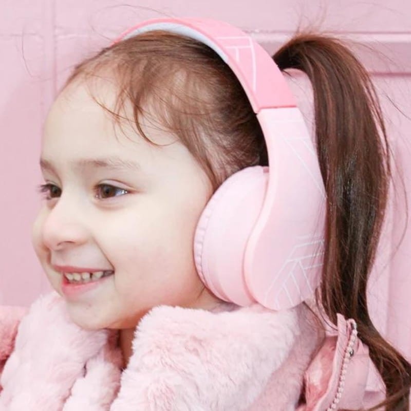 PowerLocus P1 Kids Rosa - Auriculares inalámbricos para Niños - Ítem5