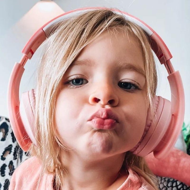 PowerLocus P1 Kids Rosa - Auriculares inalámbricos para Niños - Ítem6