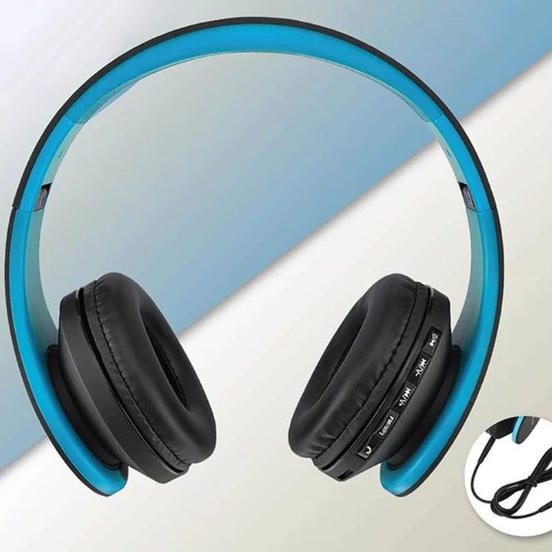 PowerLocus P1 Negro/Azul - Auriculares Bluetooth - Ítem1
