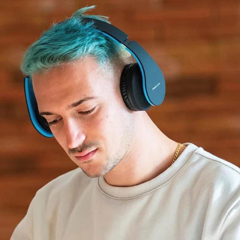 PowerLocus P1 Negro/Azul - Auriculares Bluetooth - Ítem5