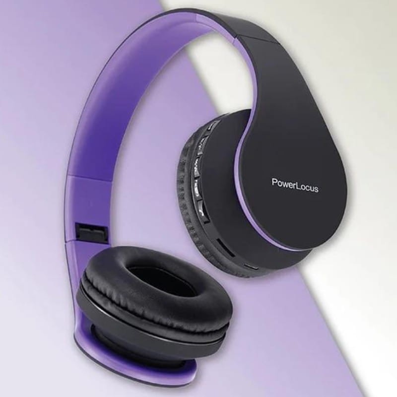 PowerLocus P1 Negro/Púrpura - Auriculares Bluetooth - Ítem2