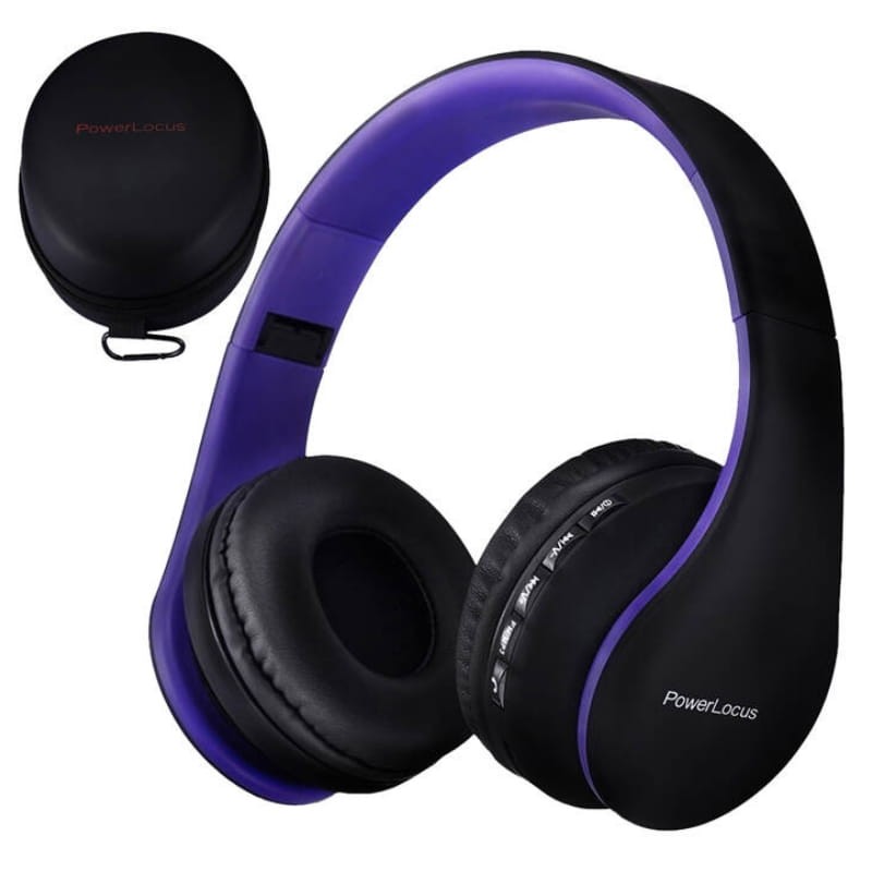 PowerLocus P1 Negro/Púrpura - Auriculares Bluetooth - Ítem5