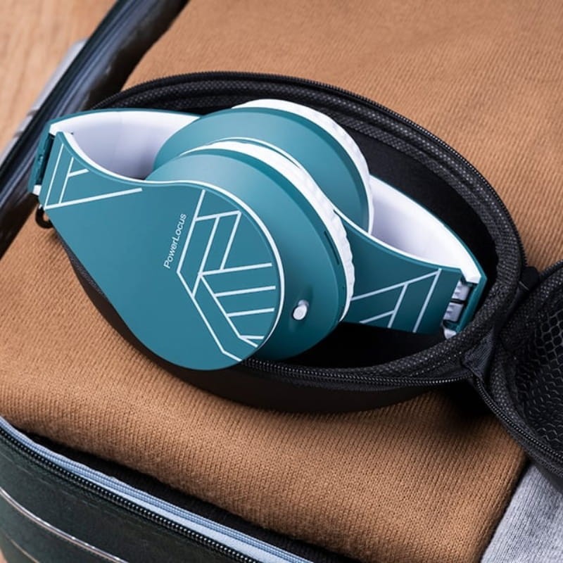 PowerLocus P2 Bleu/Blanc - Casque Bluetooth - Ítem4