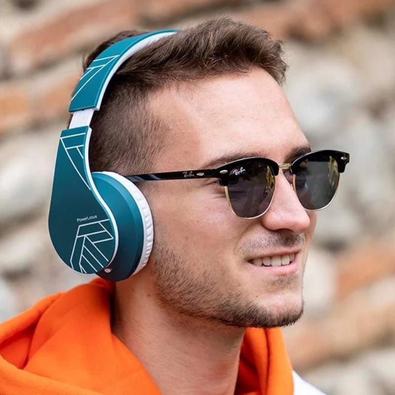 PowerLocus P2 Bleu/Blanc - Casque Bluetooth - Ítem6