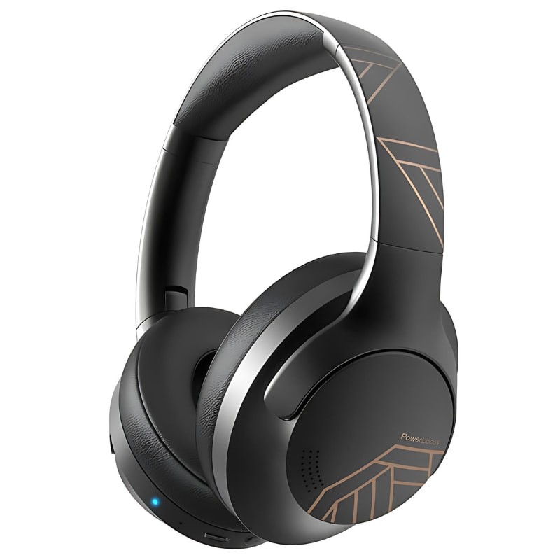 PowerLocus P3 Preto/Dourado - Auscultadores Bluetooth - Item