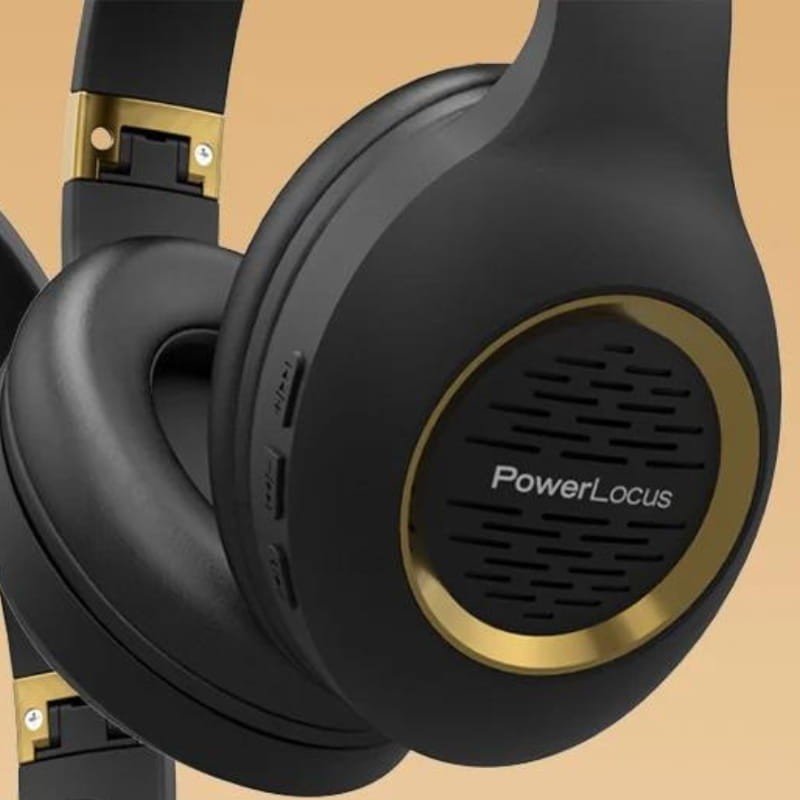 PowerLocus P4 Preto - Auscultadores Bluetooth - Item1