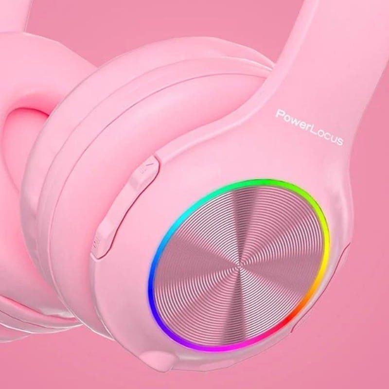 PowerLocus PLED RGB Rosa - Auscultadores sem fios para crianças - Item2