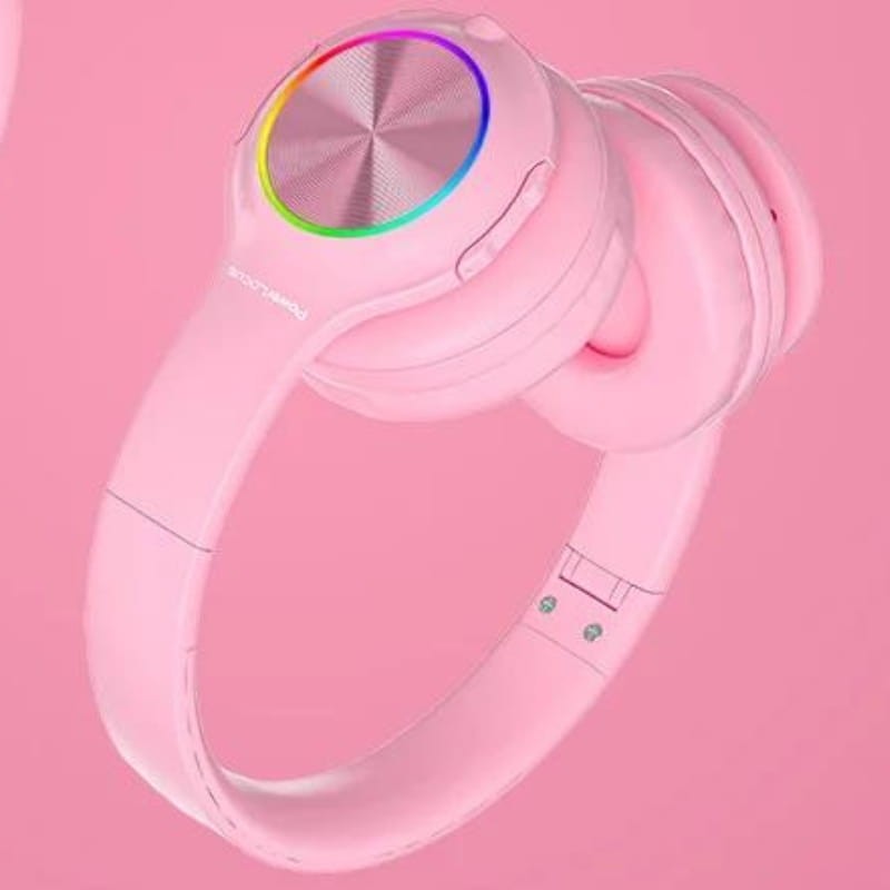 PowerLocus PLED RGB Rosa - Auscultadores sem fios para crianças - Item3