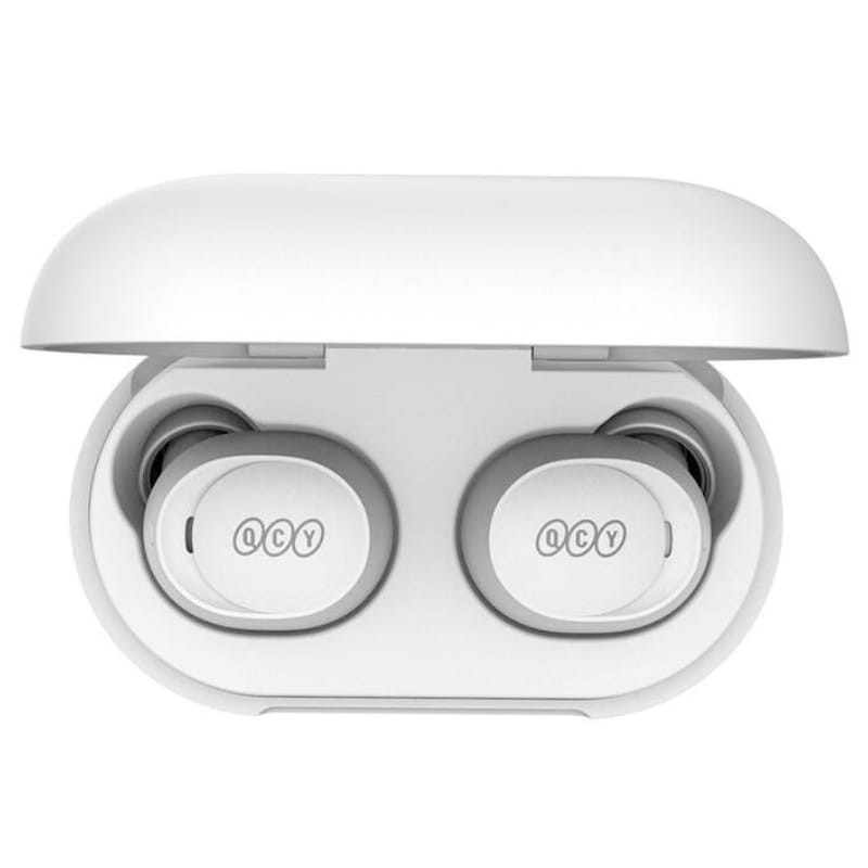 QCY T27 TWS Branco - Auscultadores Bluetooth - Item1