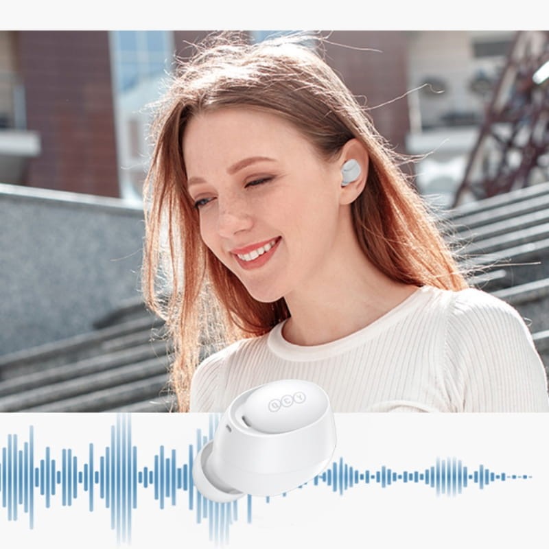 QCY T27 TWS Branco - Auscultadores Bluetooth - Item5
