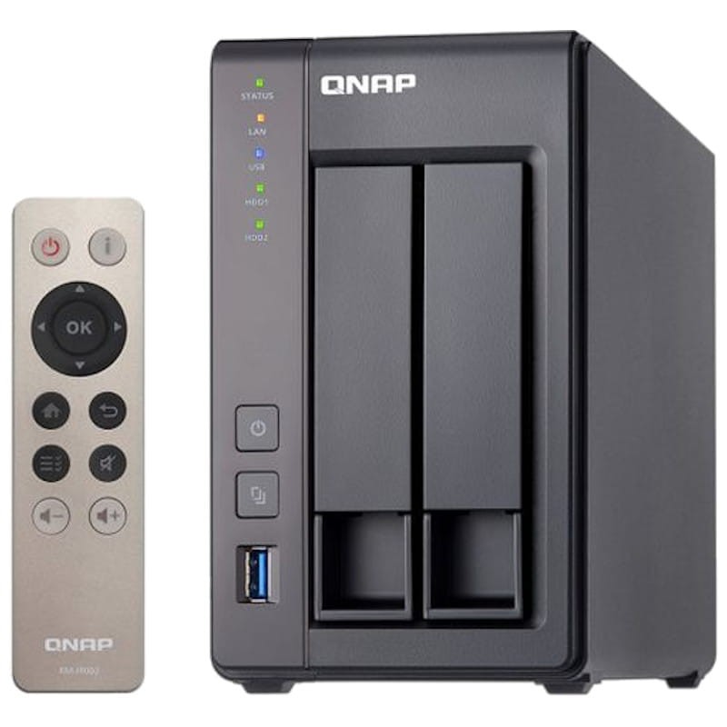 QNAP TS-251+ NAS Tower Gray