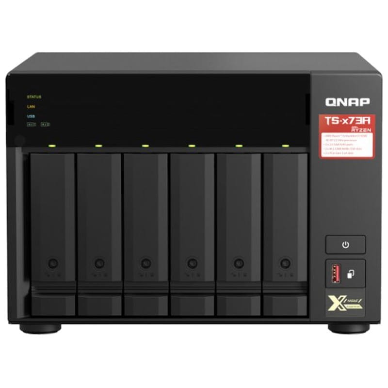 QNAP TS-673A-8G Servidor NAS Torre Negro - Ítem