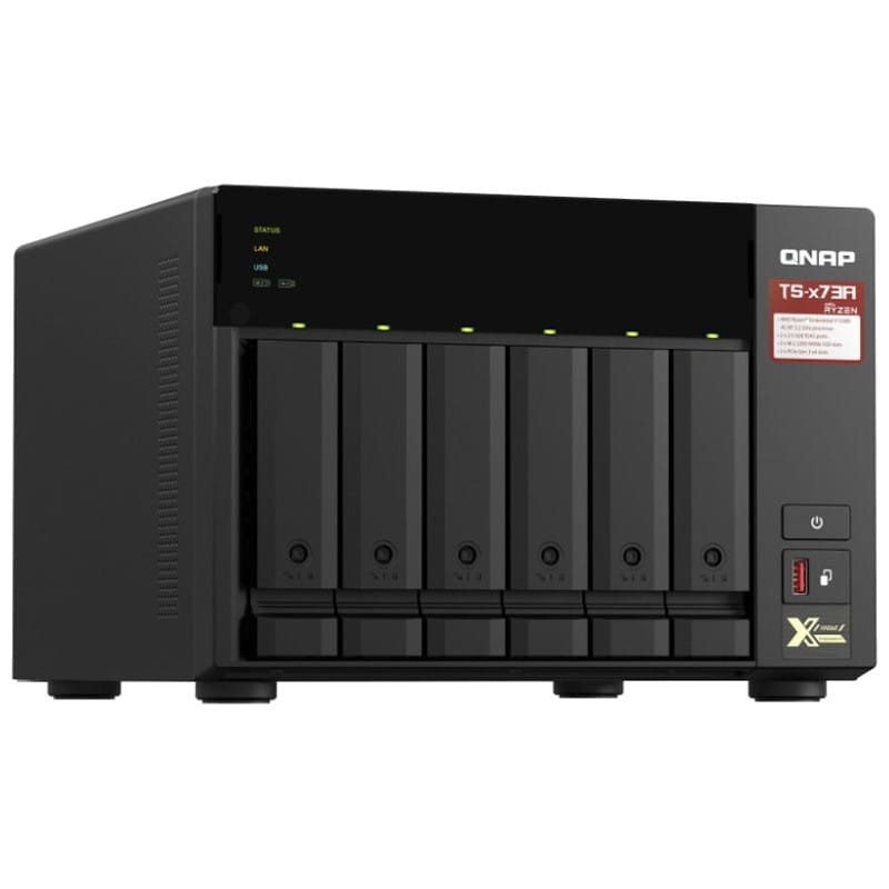 QNAP TS-673A-8G Servidor NAS Torre Negro - Ítem2