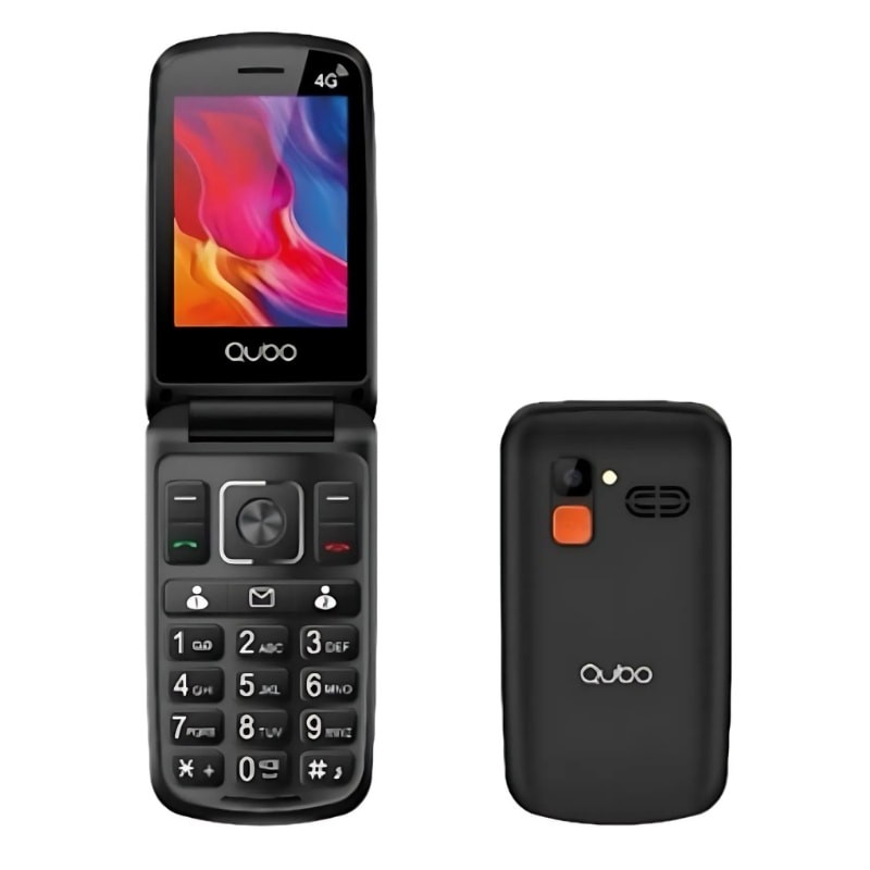 Qubo P-210NW 4G Preto - Telemóvel para idosos - Item