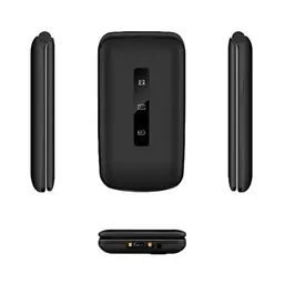 Qubo P-210NW 4G Preto - Telemóvel para idosos - desenho com capa