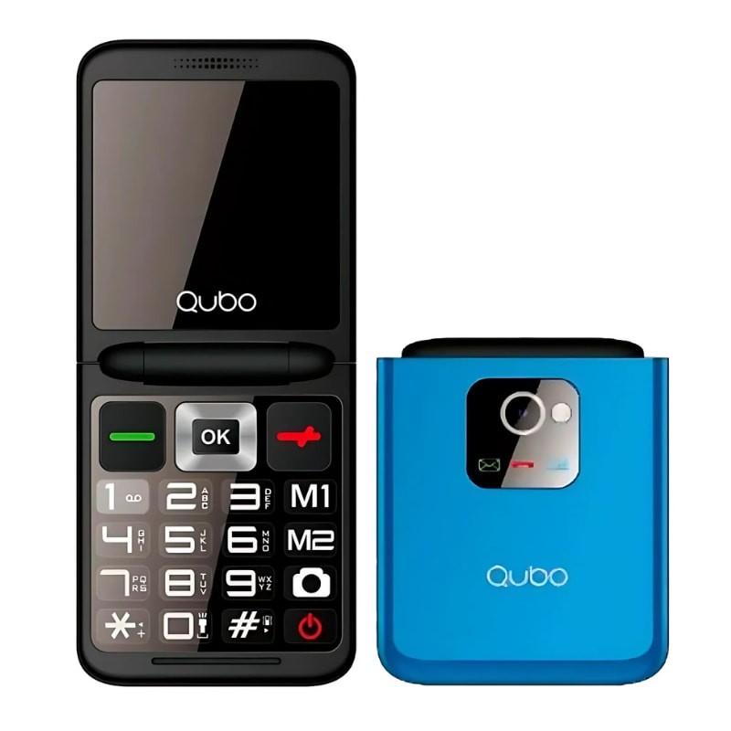 Qubo X-10 Azul - Telemóvel para idosos - Item