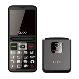 Qubo X-10 Preto - Telemóvel para idosos