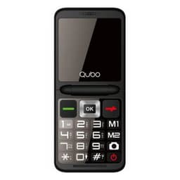 Qubo X-10 Azul - Telemóvel para idosos - vista frontal