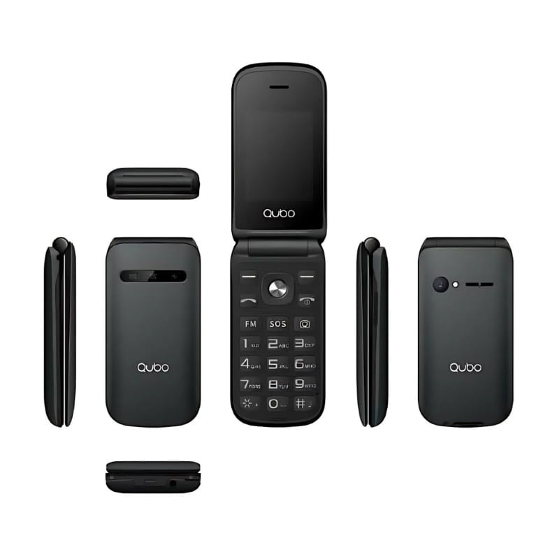 Qubo X-209 4G Preto - Telemóvel para Seniores - Item2