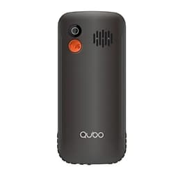 Qubo X-230BKC Noir - Téléphone portable pour seniors - vue arrière