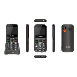 Qubo X-230BKC Noir - Téléphone portable pour seniors - détails de la conception