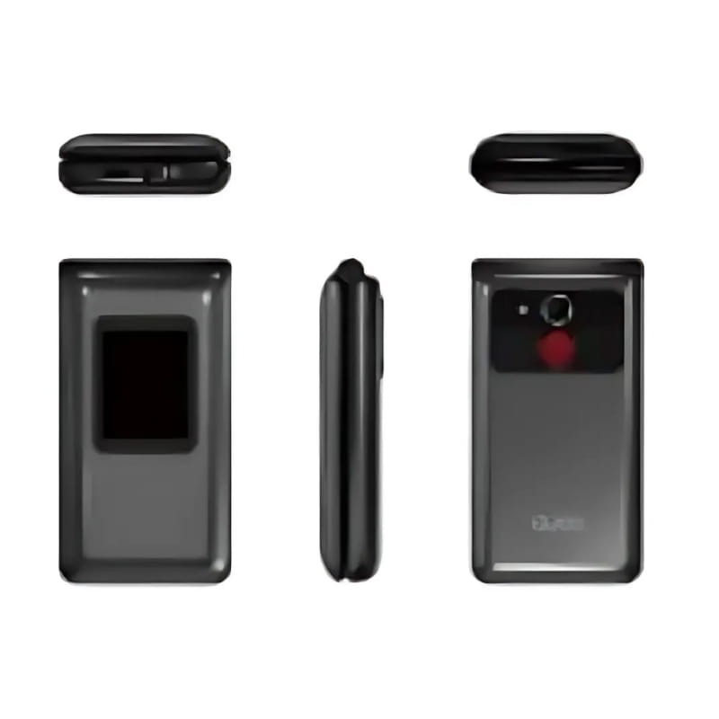 Qubo X-28 4G Preto - Telemóvel para idosos - Item1