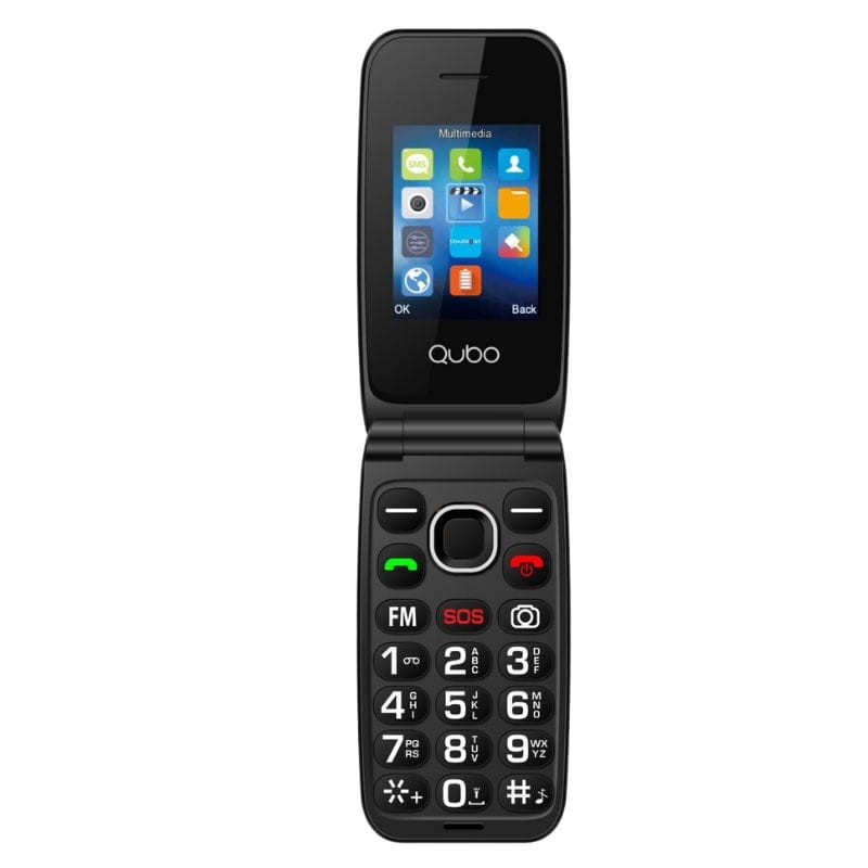 Qubo NEONW-SOS 32MB/32MB Bleu - Téléphone portable - Ítem1