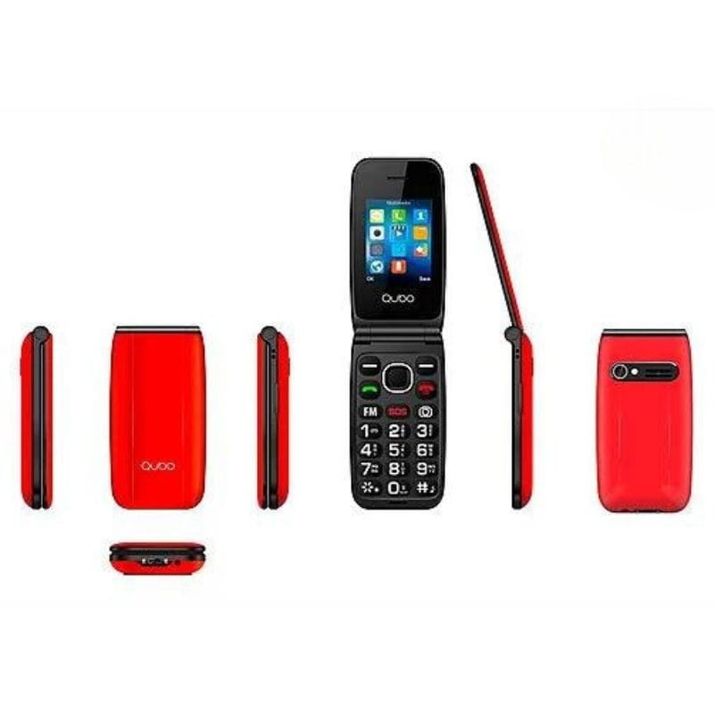 Qubo NEONW-SOS 32MB/32MB Rojo - Teléfono Móvil - Ítem2